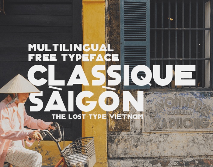Font chữ Classique Sài Gòn Typeface