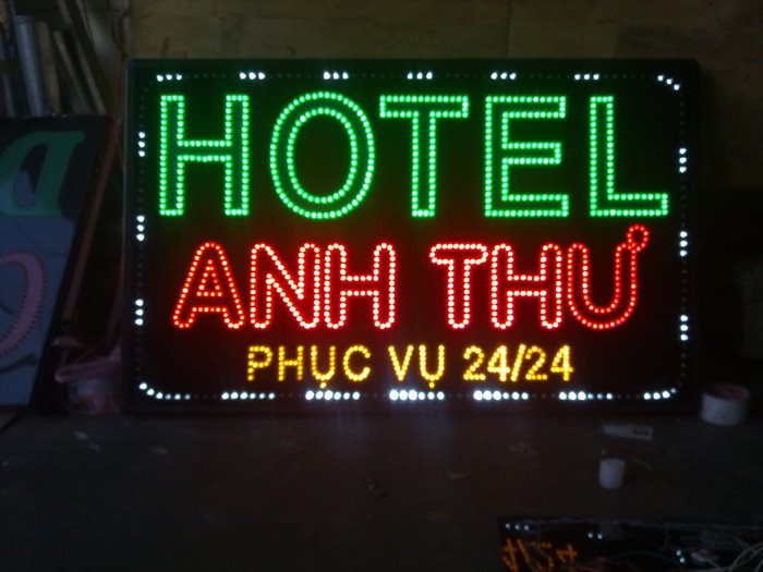 Mẫu bảng hiệu khách sạn đèn led