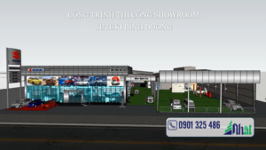 biển hiệu showroom ô tô