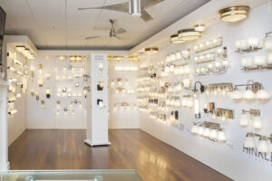 trang trí showroom