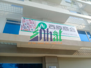 Logo chữ nổi tòa nhà